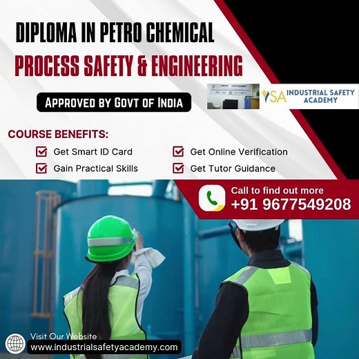 Petrochemical Process Safety & Engineering Courses in Chennai - Industrial Safety Academy | #hse