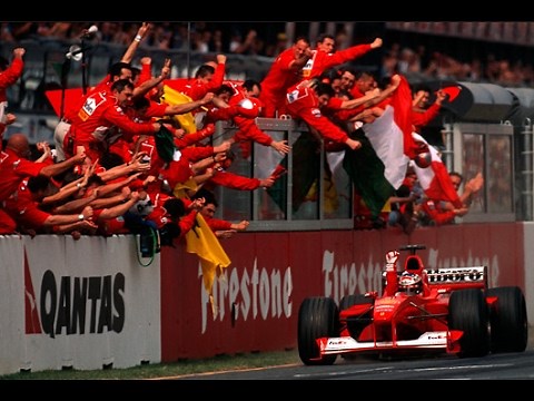 f1 2000 duel Michael Schumacher / Mika Häkkinen