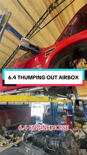 This 6.4 came in making a popping noise usually typical rockers…unfortunately this will be a little more expensive. #sixfour #sixfourpowerstroke #diesel #mechanic #ford
