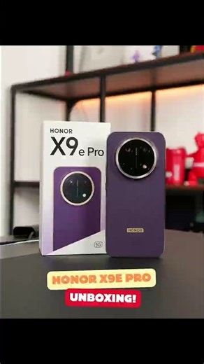 HONOR X9e Pro Royal Purple Unboxing #shorts