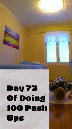 Day 73 Of Doing 100 PUSH UPS For 365 Days #viralshorts #shorts #viral