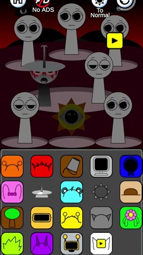 Sprunki Game But The Beat goes Crazy 309 🎶 🔥#sprunki #incredibox #brainrot #sprunkioc #song