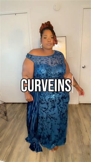 Curveins Mini Try-On Haul | Elegant Plus Size Dresses That Actually Fit! 💙✨