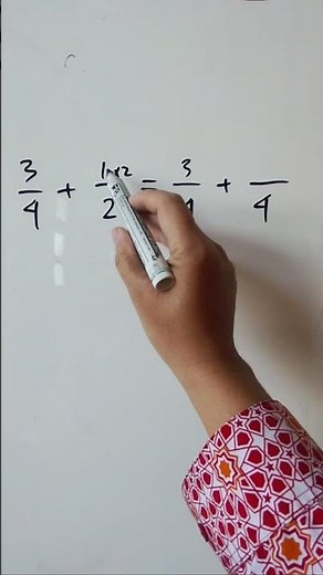 3/4 + 1/2 = ? 🔥 Easy Way to Add Basic Common Fractions | Indah Nia