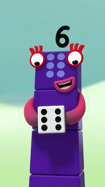 Conheça o Número Seis | Desenhos animados para crianças | Numberblocks em Português brasil