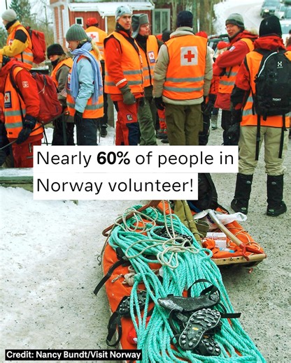 9.9K views · 116 reactions | Dugnad is an important part of Norwegian culture. When was the last time you volunteered? | Visit Norway | Facebook