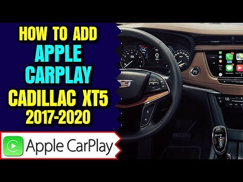 Cadillac XT5 Apple CarPlay - Add Apple CarPlay Android Auto to Cadillac CUE XT5 2017-2020 HDMI Input