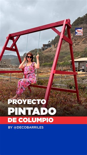 Cómo hacer un columpio de madera frente a la playa