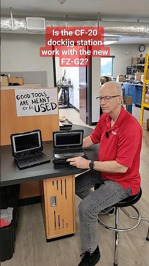 Will the CF-20 Dock work for the Toughbook FZ-G2? #shorts #ytshorts