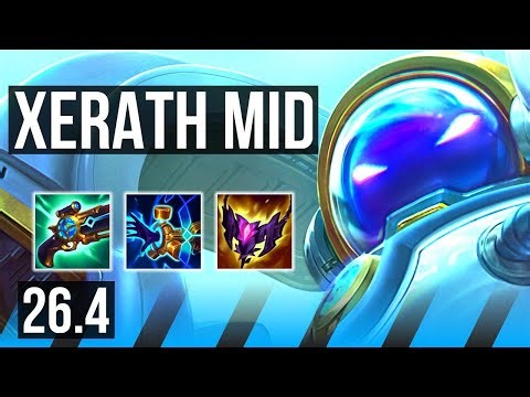 XERATH vs MALZAHAR (MID) | 51K damage | EUNE Master | 26.4