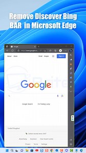Remove Discover Bing Toolbar in Microsoft Edge | The Best Coin Channel