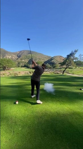 EXPLODING golf ball prank 😂 #shorts