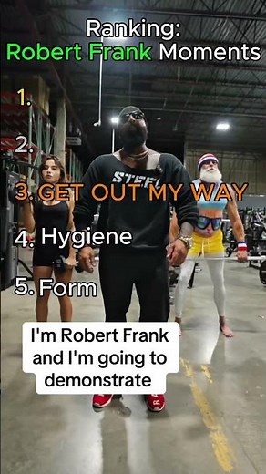 Ranking Best Robert Frank Moments