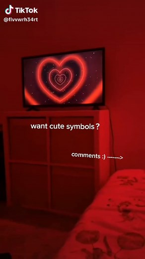 Cute Symbols and Aesthetic Emoji for Love Expressions