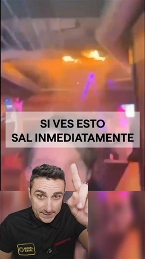 Si ves esto, sal inmediatamente. Incendio fatal.. #sabiasque #supervivencia #curiosidades