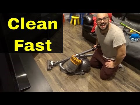 How To Clean Fast-Quick Vacuuming Method