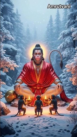 जब कोई काम नहीं आता तब | #jayshreeram #hanuman #hanumanji