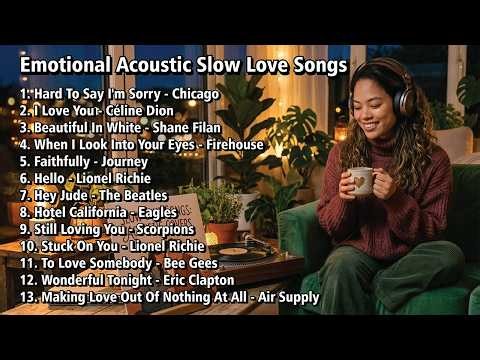 Emotional Acoustic Covers 2026 🎸 Slow Love Songs | Intimate Guitar Playlist