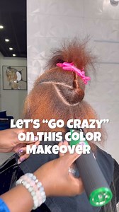 3M views · 10K reactions | Let’s “Go CRAZY” was the Theme and we so accomplished it on this Makeover ❣️ We had so much Fun creating this New Look for @cheetara514 Guys please have conversations with your Hairstylist about the service being received. Her hair was extremely damaged but we was able to pull it off and have her leaving the salon with some Soft Healthy feeling Hair… #JUPOPPIN Powered by @jupoppin Shop JUPOPPIN.COM | Gillian Garcia Artistry | Facebook
