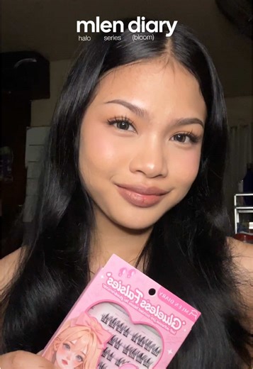 Easy Cluster Lashes Tutorial with MlenDiary