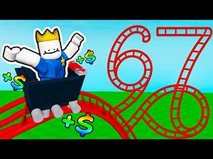I made MILLIONS with the BEST Roller Coaster in Roblox...