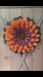 Want to learn how to make a cone petal flower like this? I teach you how to make these flowers, plus more, in my tutorial group. If you’re interested in learning more click the |!nk in the comment below, or the one in my pr0f!|£. #wreathmaking #wreathmaker #wreaths #wreathtutorial | Tina's Country Door