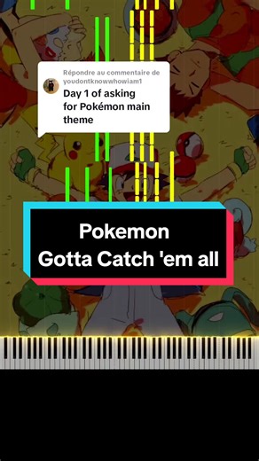 Pokemon Piano Tutorial: Gotta Catch 'em All