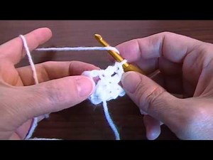 Double Crochet Mitered Square