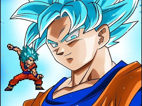SSF2 Mod | Goku SSJ Blue V2 Final Form