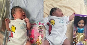 ¡Bienvenidas al 2024! Tres niñas, primeras en nacer en hospitales del IHSS