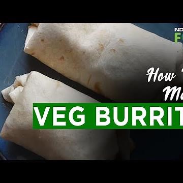 Veg Burrito Recipe | How To Make Veg Burrito