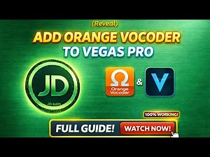How do I Add Orange Vocoder in my Vegas Pro (2026) | JD Edits Explained