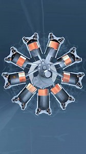 609K views · 2.6K reactions | Radial engine working mechanism  #aircraft #plane #jet #flying | Ismail Ajagrou | Facebook