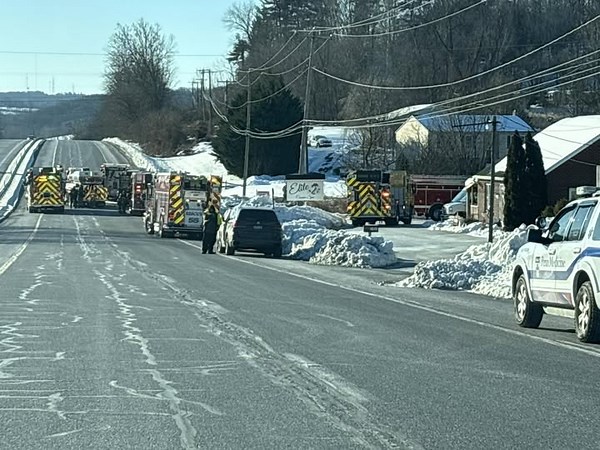 Road reopens after Lancaster County structure fire
