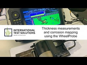 Using the Veo+ and Wheelprobe2 for PAUT corrosion mapping