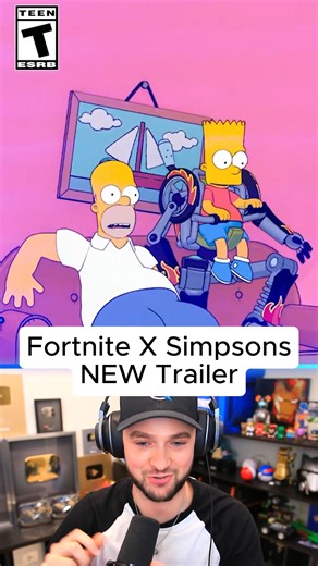 *NEW* Fortnite X The Simpsons Trailer! | Ali-A