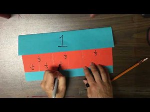 How to Make Fraction Flipbooks Part 3