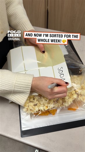 The best way to meal prep 👌 | FOODbible