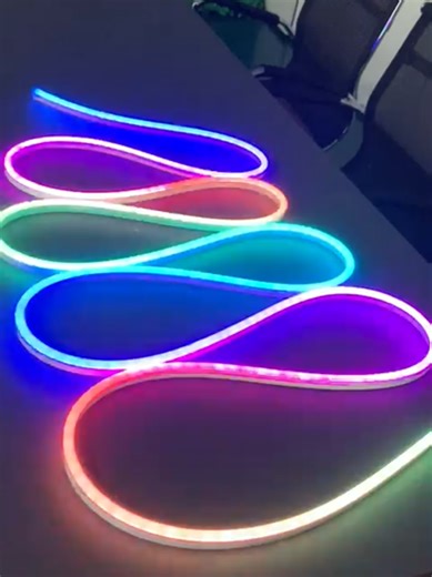 RGB Running neon light in 5mts and 50mts#billionaire #ugandatiktok