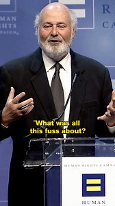 1M views · 53K reactions | An unapologetic ally through and through. Thank you, Rob Reiner. May you and Michele rest in power. | Human Rights Campaign | Facebook