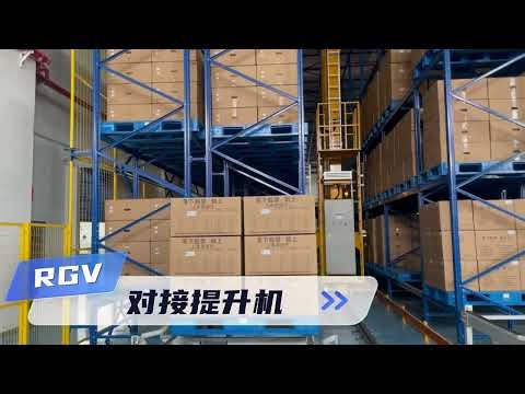 How AGV and AMR Robots Connect with ASRS Warehouses? | Automated Logistics Flow