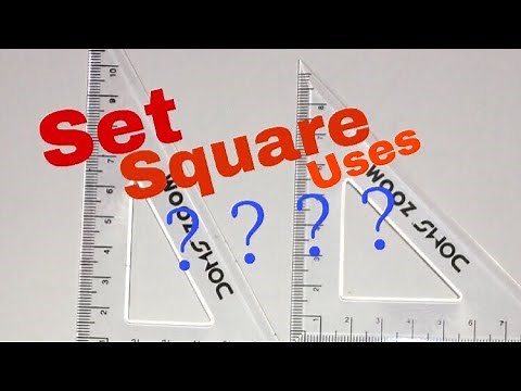 30 degree to 180 degree measuring using set square|set square uses |measure degrees with set square