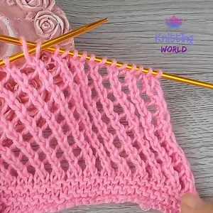 36K views · 800 reactions | Super beuteful vest model pink knitting #crochet #diy | Knitting World | Facebook