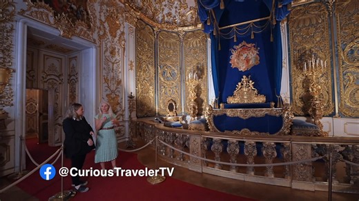 Gold, gold and more gold.... a mythological swan-boat in the underground grotto... a formal dining table set for imaginary friends... and a bedroom that out-Versailles'd Versailles. Welcome to the fantastical fantasy world of Mad King Ludwig's Linderhof Palace in Bavaria, where it's great to be the king. 👑 #visitbavaria #visitgermany #germanytourism #visiteurope #bavaria #upperbavaria #bavaria #germany #europe #loveeurope #travel #instatravel #travelphotography #history #travelgram #tourism #va