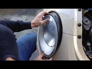 How to Remove the Front Headlamp of a Volkswagen New Beetle