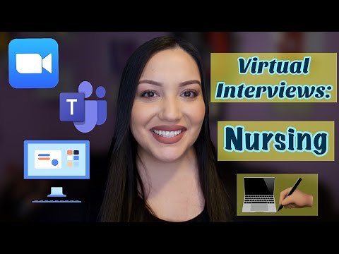 PREPARE FOR A VIRTUAL NURSING INTERVIEW | ZOOM | MICROSOFT TEAMS