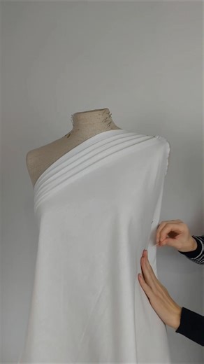 Draping Technique. Sculpting with Fabric. #diy #fashiondesign #draping #short #sewing