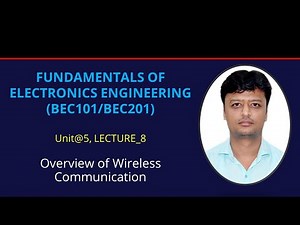 U5_L8_Overview of Wireless Communication | Electronics Engineering (BEC101/201)| Hindi
