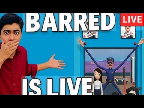 BARRED Game live 🛑 Day - 3 ! can i kill all alien👽#barred #gaming #live #livestream #youtubelive🤍