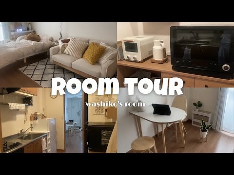 [Room Tour] I will introduce my room where I recently started living alone✨